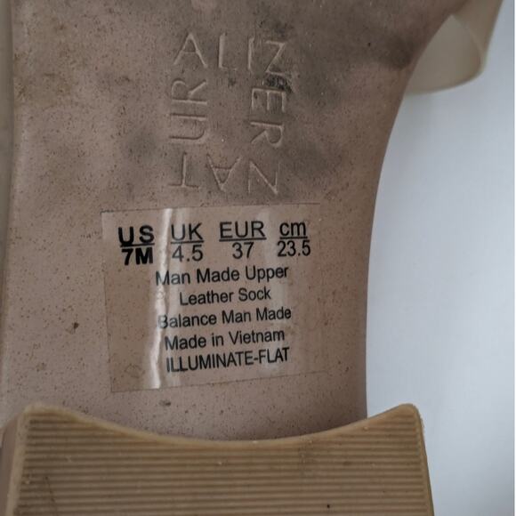 Natuaralizer Illuminate Women's Slide Flat Sandals Light Shade Size US7M EU37 - Picture 8 of 13